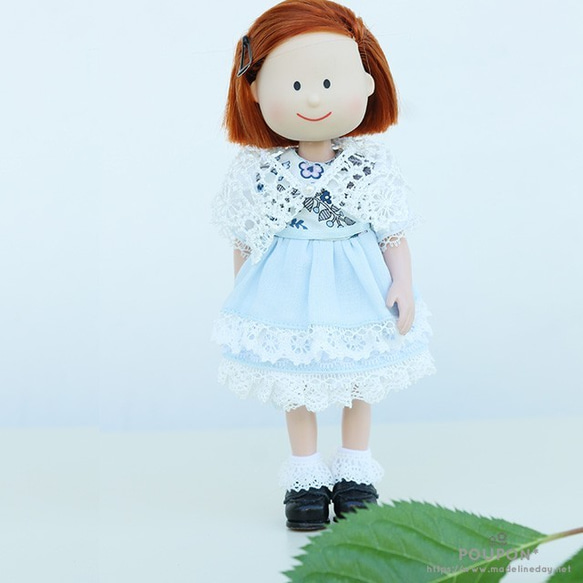 Madeleine-chan藍色/分層款式連衣裙的服裝 第1張的照片
