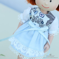 Madeleine-chan藍色/分層款式連衣裙的服裝 第4張的照片