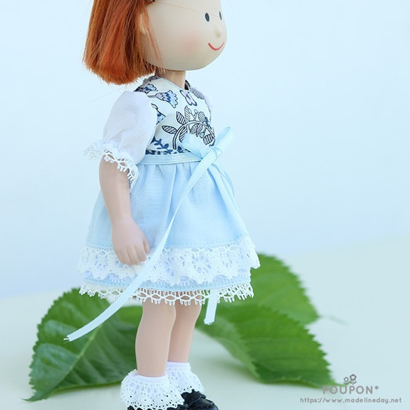 Madeleine-chan藍色/分層款式連衣裙的服裝 第5張的照片