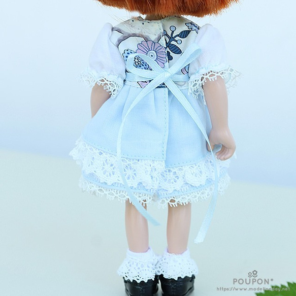 Madeleine-chan藍色/分層款式連衣裙的服裝 第6張的照片