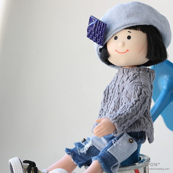 Madeleine-chan的著裝★毛衣+半褲子+貝雷帽 第3張的照片