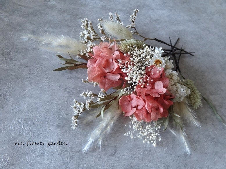 ドライフラワー68 ヘッドドレス