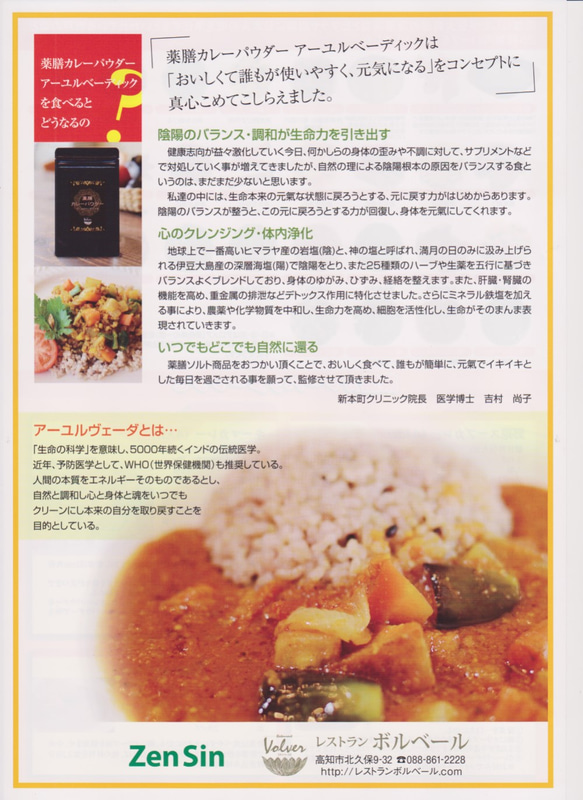 薬膳カレーソルト【植物性100%・添加物・小麦粉・砂糖不使用】　簡単にスープカレーやキーマカレーが楽しめる 4枚目の画像