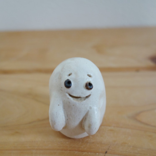 おばけちゃん 仲良し3体セット ハロウィン 陶器 その他置物 つちもの 