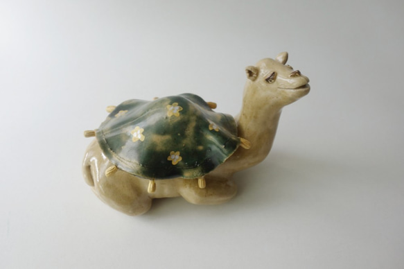 ラクダ 陶器 置物 オブジェ レトロ 71pMejngeqL._AC_UF350,