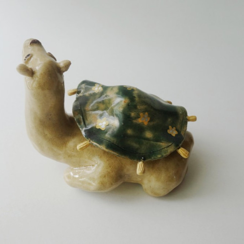 夢見るラクダ 陶器 立体・オブジェ つちもの製作所 通販 7868219