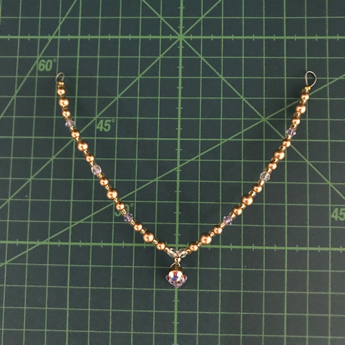 バレエ ティアラ 前垂れのみ ヘッドドレス（アクセサリー） ex