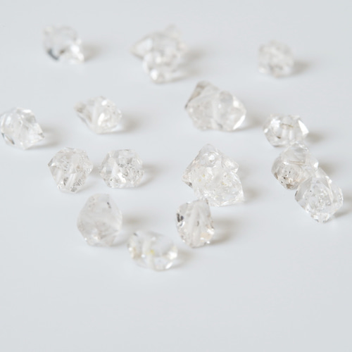 かればら♥4レア大きなNY産ハーキマーダイヤモンドピアス ハーキマーダイヤモンド ピアス/イヤリング | Star blossoms