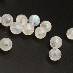 再入荷】レインボームーンストーンAAA☆6mm×1粒 天然石 天然石