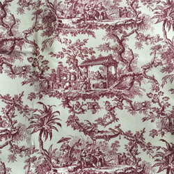 トワルドジュイ布  Toile de Jouy 1枚目の画像