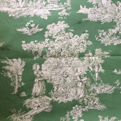 トワルドジュイ布  Toile de Jouy 2枚目の画像