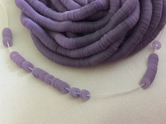 紫violet-mauve4mm 250枚 500枚1000枚 スパンコール☆オートクチュール 3枚目の画像