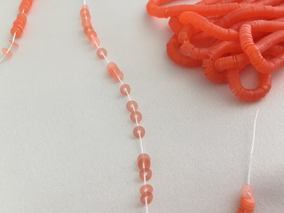 シェルオレンジ Orange pâle 3mm オートクチュール 3枚目の画像