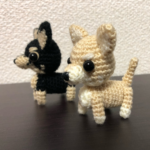 019チワワのあみぐるみ 019 チワワのあみぐるみ