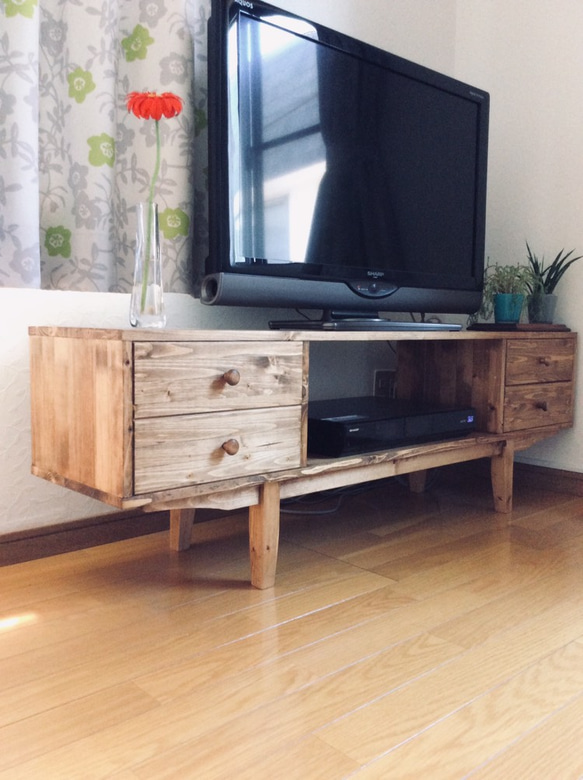 アンティーク風 ナチュラルテレビボード テレビ台・テレビボード  