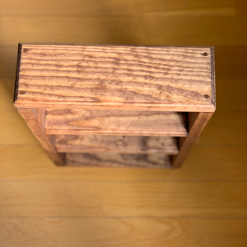 無垢材】3段カフェシェルフ キッチンラック 棚・シェルフ・ラック