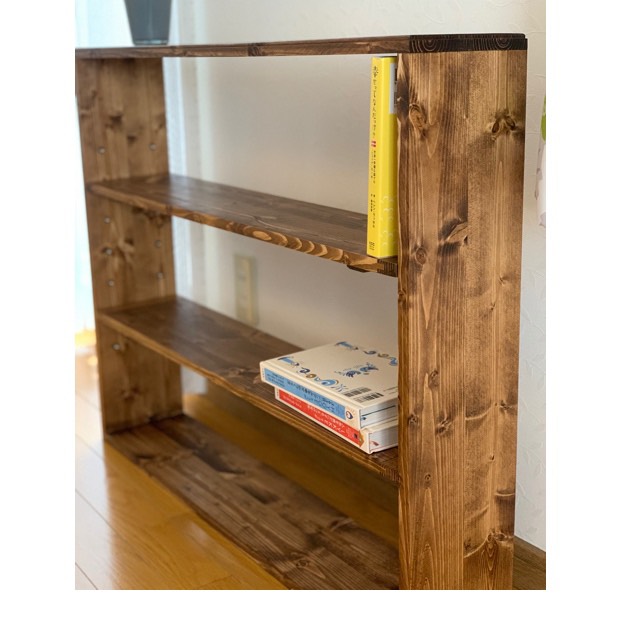 【無垢材】フリーカフェラック　アンティーク　キッチンラック