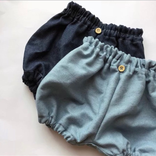 ベビー】ソフトデニムのかぼちゃパンツ ベビー服 chikamam 通販