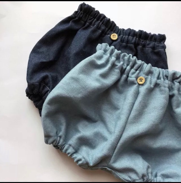 ベビー】ソフトデニムのかぼちゃパンツ ベビー服 chikamam 通販