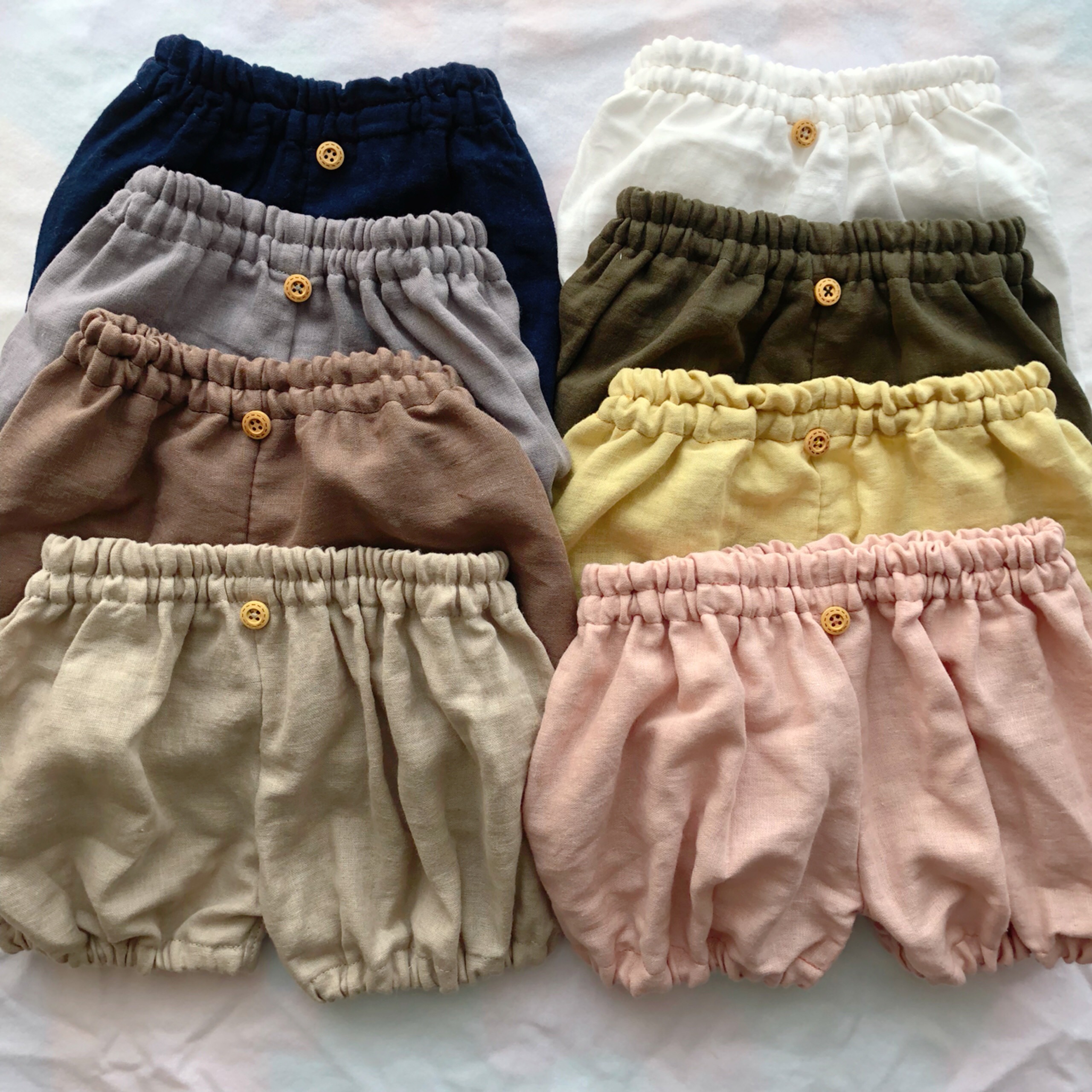 ふわとろダブルガーゼのかぼちゃパンツ ベビー服 chikamam 通販