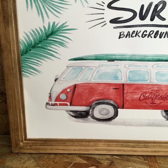 California surfポスター 4枚目の画像