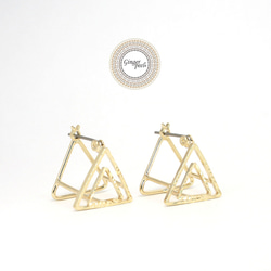 Ti*ピアス[TRIANGLES/三角形] 1枚目の画像