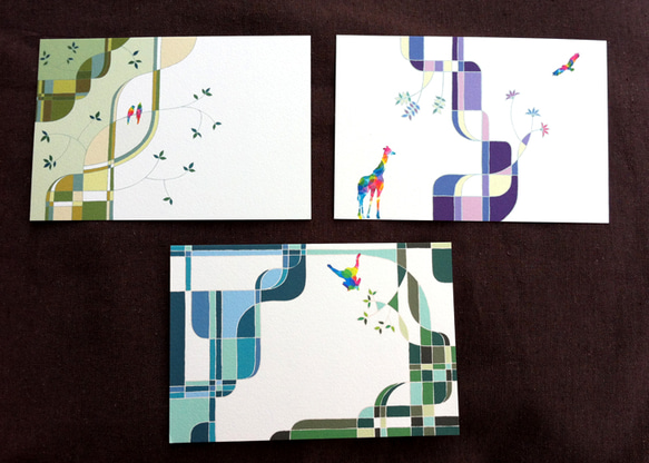 アニマルポストカード５枚セット 3枚目の画像