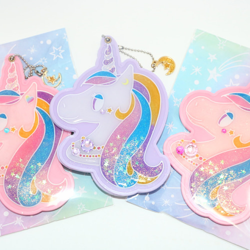 ミラー、ユニコーン 見本 再再再販！！》ユニコーンのコンパクトミラー☆ 手鏡 Cupit 通販