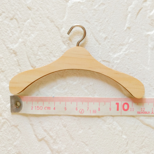 木製 ドールハンガー doll ドールハンガー 1/3ドール用 5本セット 人形