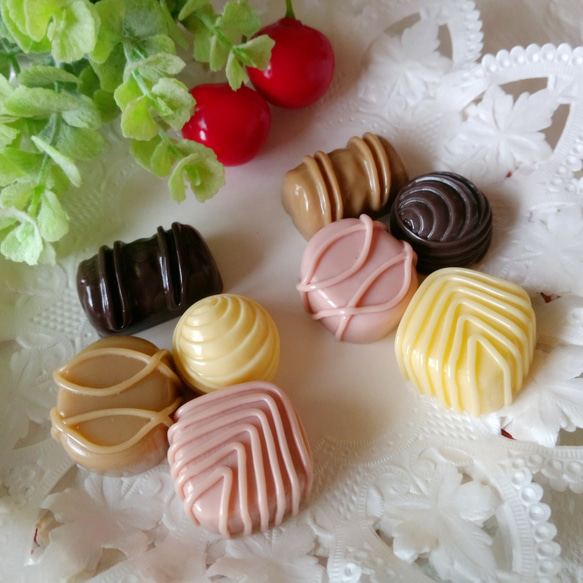 リアル♡チョコレート 8個セット 知育玩具 おままごと 食品サンプル