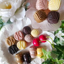リアル♡チョコレート 8個セット 知育玩具 おままごと 食品サンプル パーツ 4枚目の画像