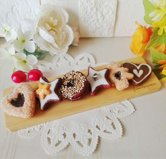 NEW!!クッキー おままごと 食品サンプル デコパーツ ディスプレイ 