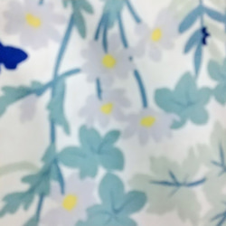野花（瑠璃紺）サイズ・タイプが選べる　大人用エプロン　 4枚目の画像