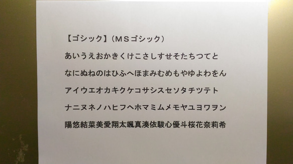 《名前タグについて》 2枚目の画像