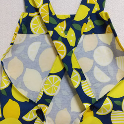 レモン  色・サイズ・タイプが選べる　大人用エプロン　 17枚目の画像