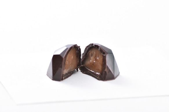 ピリリと辛い大人味・わさびが美味しい「わさびチョコレート3粒入り」 4枚目の画像
