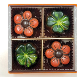 幸せを呼ぶチョコレート 四葉のクローバー チョコレート お菓子工房