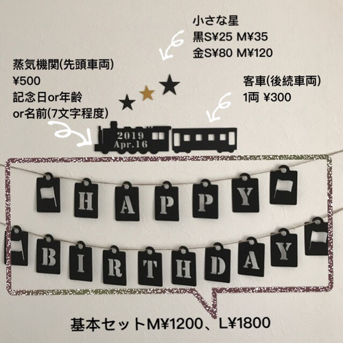 ☆送料無料☆ SL バースデー ガーランド モビール 誕生日 結婚式 飾り