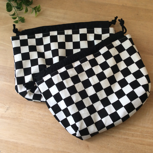 チェッカーズ7 巾着袋 チェッカーズ7 巾着袋 チェッカーズ7 巾着袋