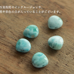 [奧特萊斯] Larimar&lt;栗子切&gt;項鍊(K14GF) 第6張的照片