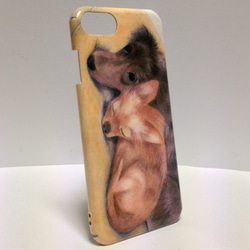 iPhone7 iPhone8 ハードケース 犬 チワワ ダックスフンド スマホケース 3枚目の画像