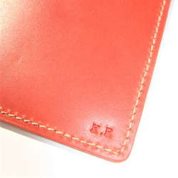 『母の日ギフト』真っ赤な姫路レザーのカードケース（刻印無料） 5枚目の画像
