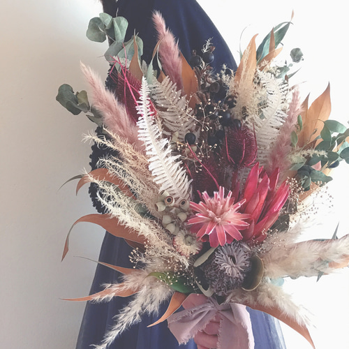 2.ブーケスワッグ ドライフラワーのスワッグ | フラワーギフトなら