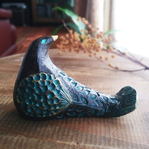 アンティーク風 陶器置物