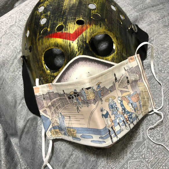 大人用　布マスク（東海道五拾三次） 5枚目の画像