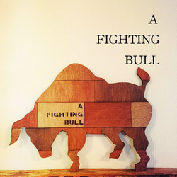 【☆最新作☆】どうぶつ黒板:fighting bull 4枚目の画像