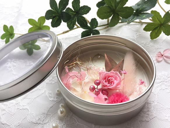 jewel aroma wax　ローズのアロマワックス　ウェディングピンク　 1枚目の画像