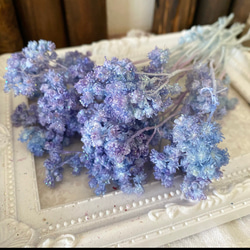 お花のハンドメイド2点 クリスパムオリジナル加工小分け❣️ハンドメイド花材カラー