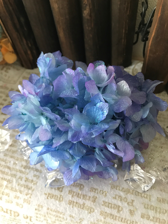 ソフトゆめ新カラーアレンジ加工アジサイ小分け❣️ハーバリウム花材 