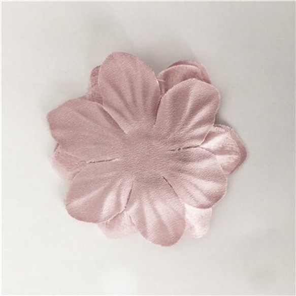 立体 フラワー 花 モチーフ ピンク 2枚目の画像